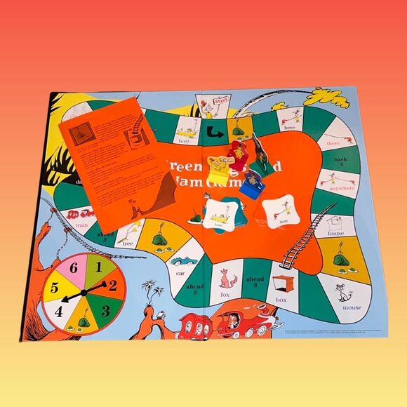 Vintage 1996 Green Eggs and Ham Game Board Game by University Games Dr. Seuss - Picture 6 of 8